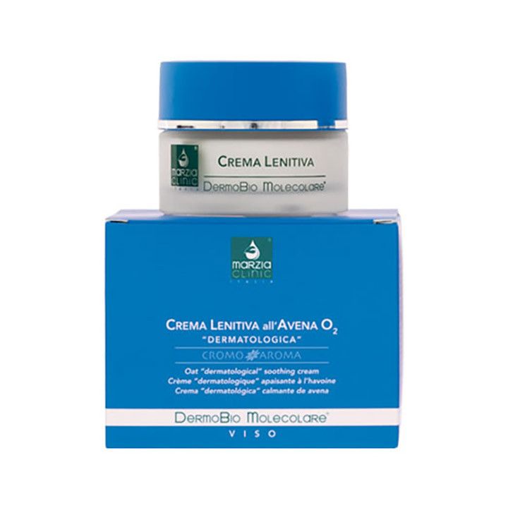 Crema Lenitiva all'Avena O2 DermoBio Molecolare® (Crema de avena calmante)